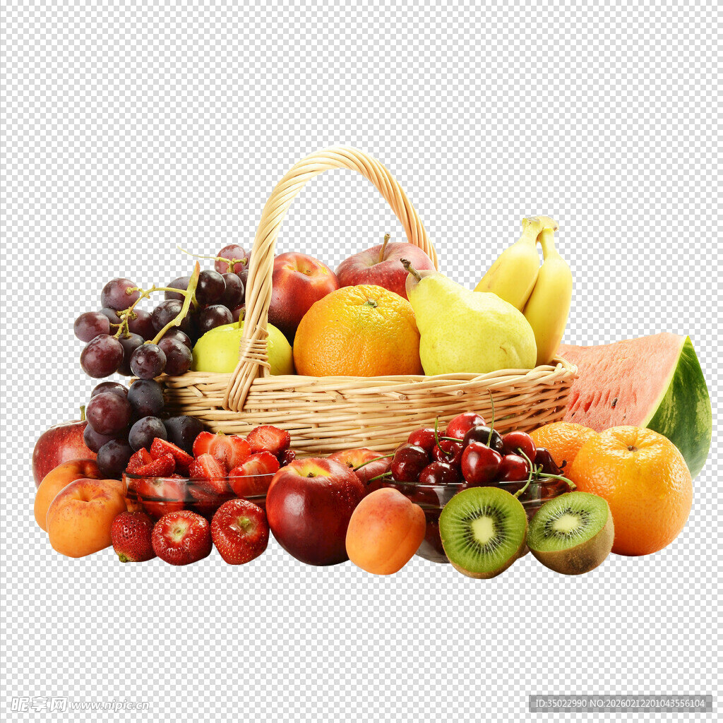 多彩鲜果篮满满自然风味