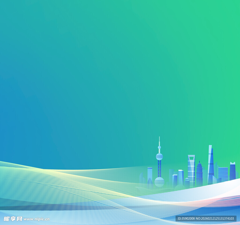 科技城市背景图