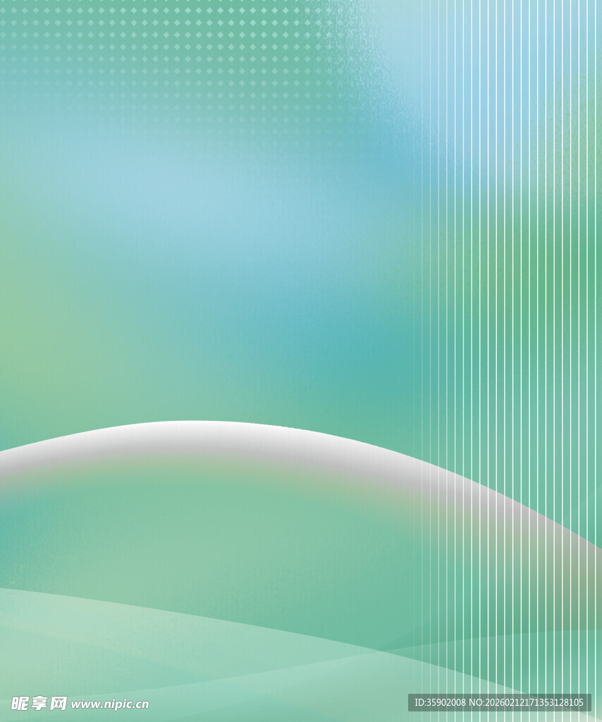 清新渐变曲线背景图