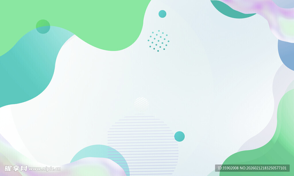 清新渐变流体背景图案