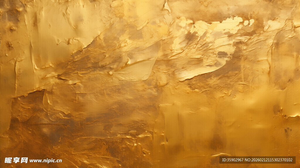 金色纹理抽象艺术背景图
