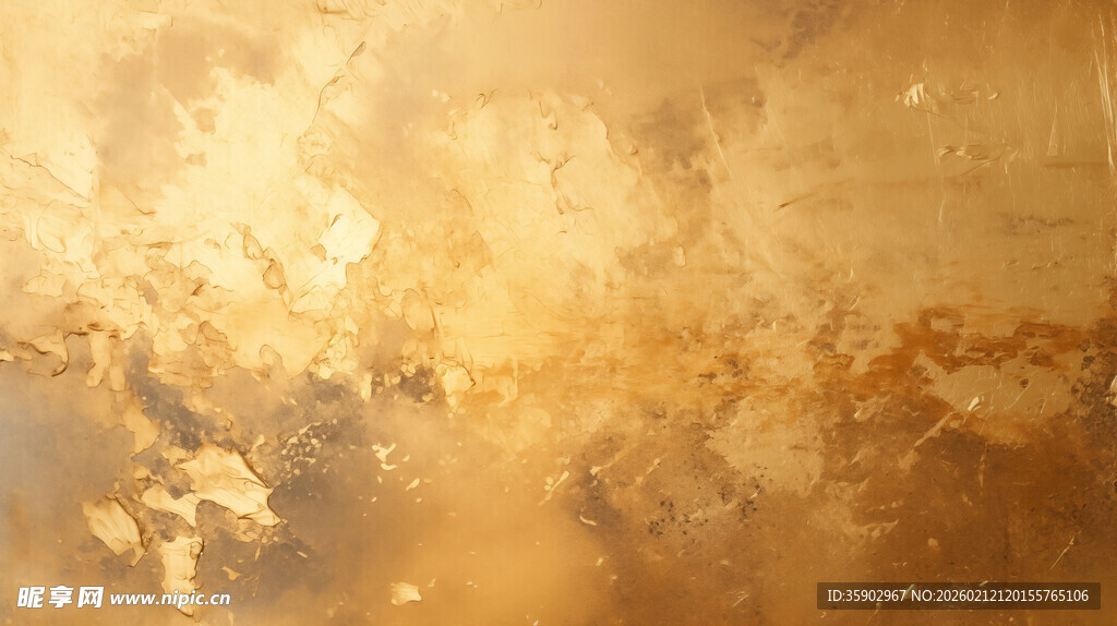 金色梦幻抽象背景纹理