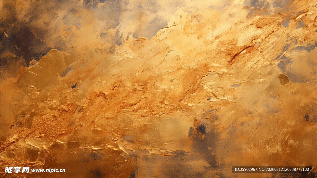 金色抽象纹理背景画面