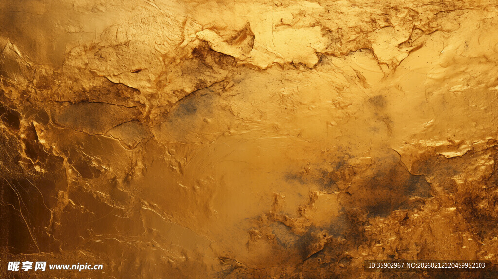 壮丽金色云层景观