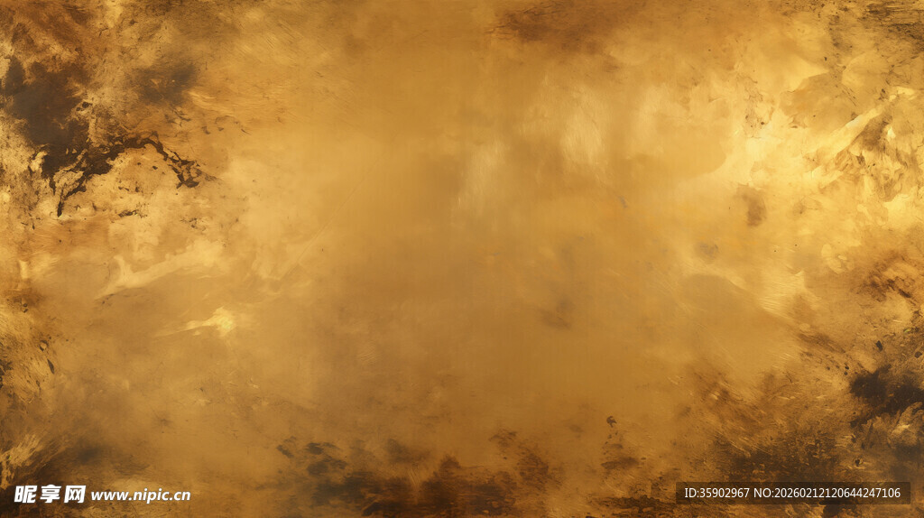 金色斑驳纹理背景图