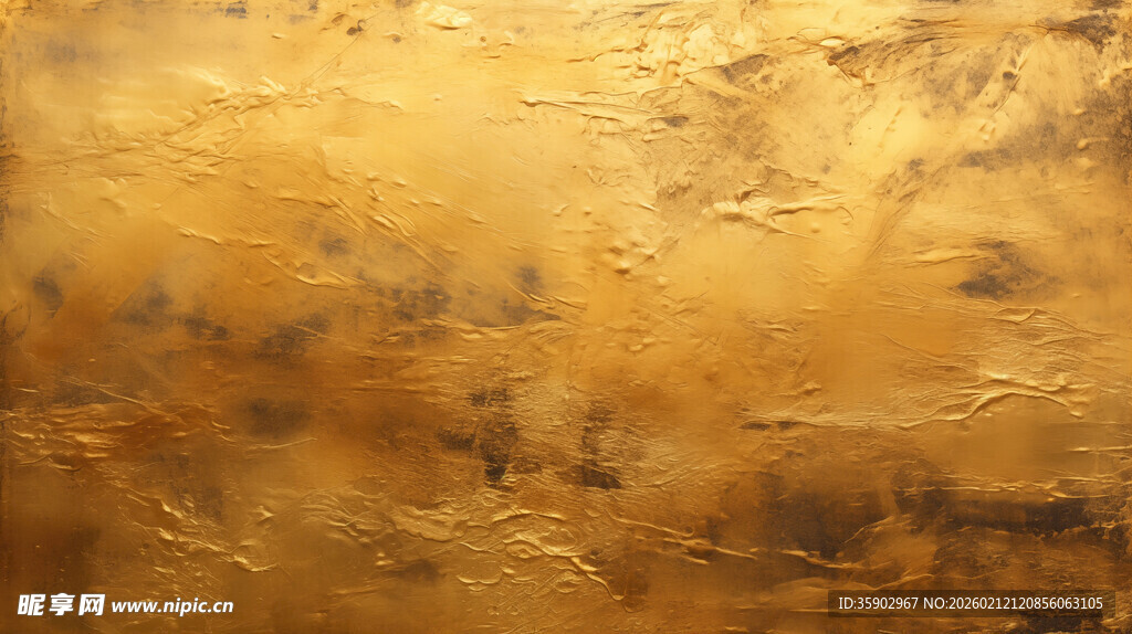 金色抽象纹理背景图