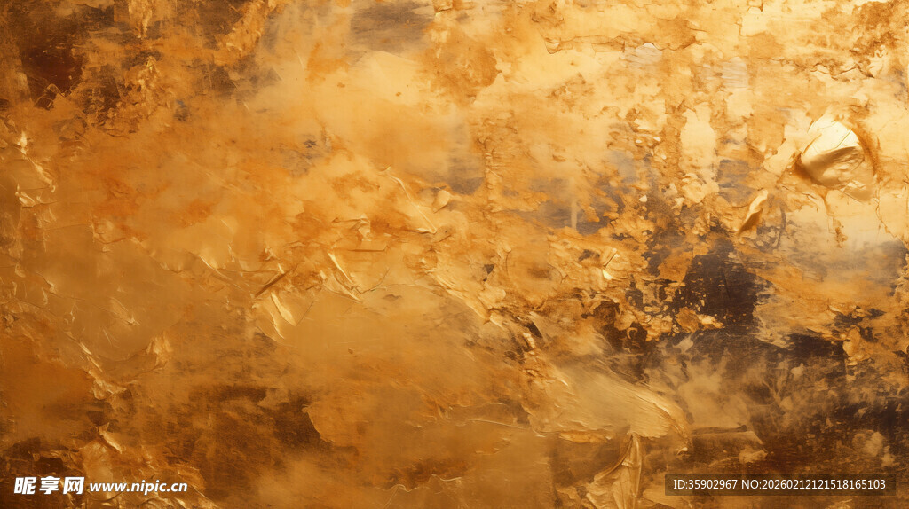 抽象金色纹理艺术背景