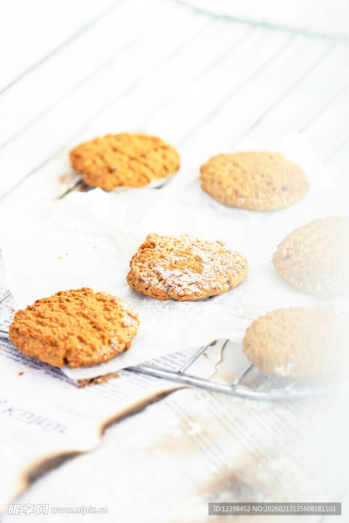 美味饼干待享用