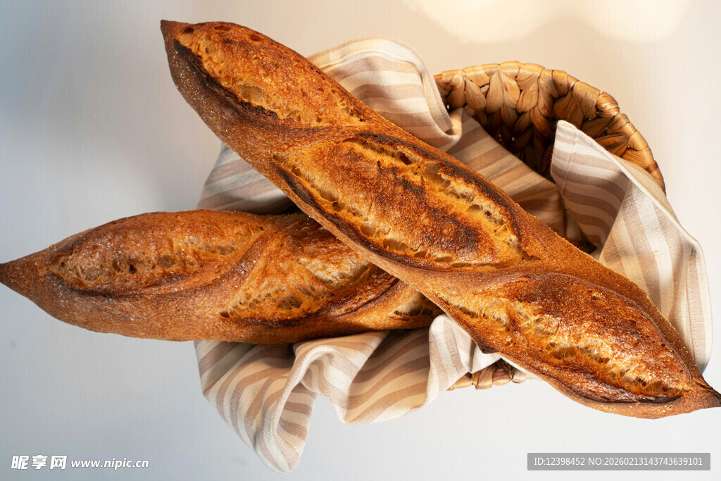 美味麻花面包特写