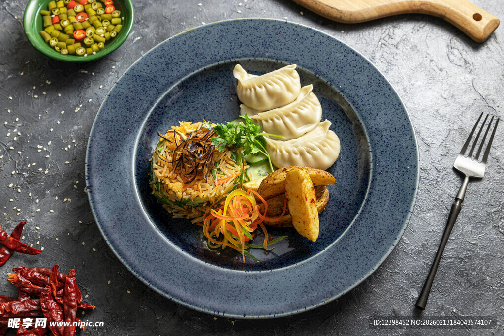 美味佳肴摆盘精致诱人