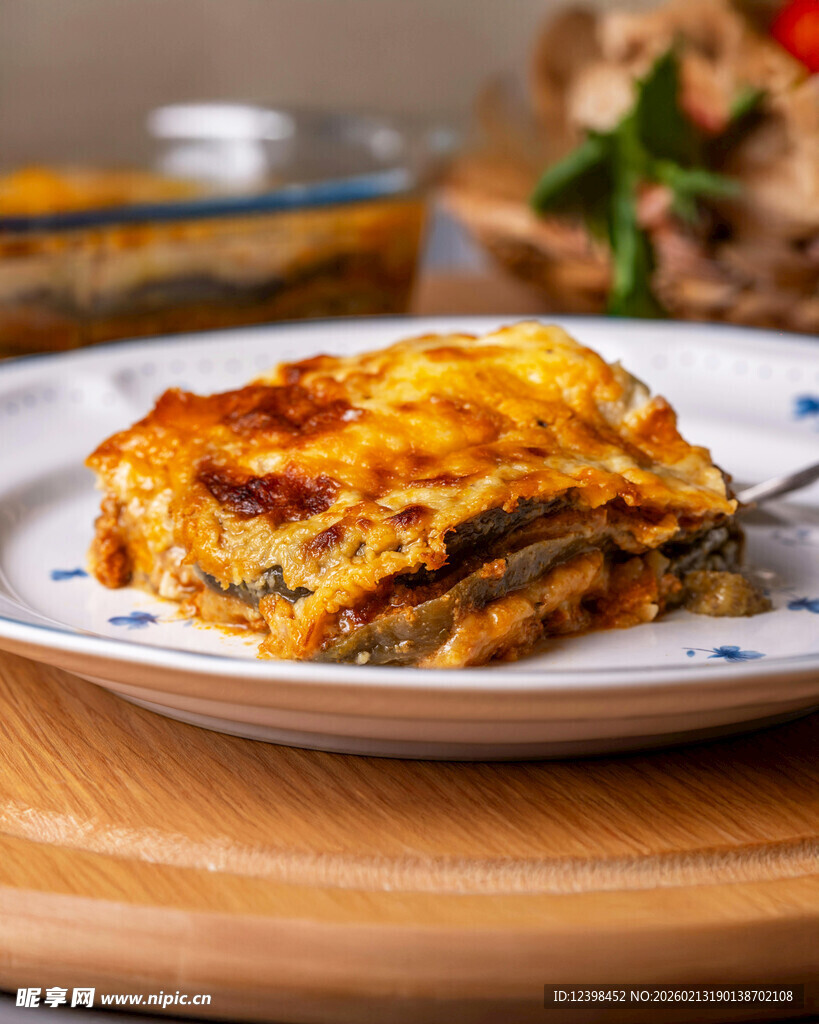 美味芝士千层面诱人呈现