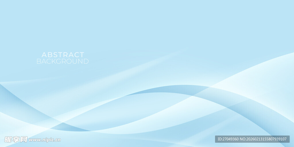 蓝色动感线条背景