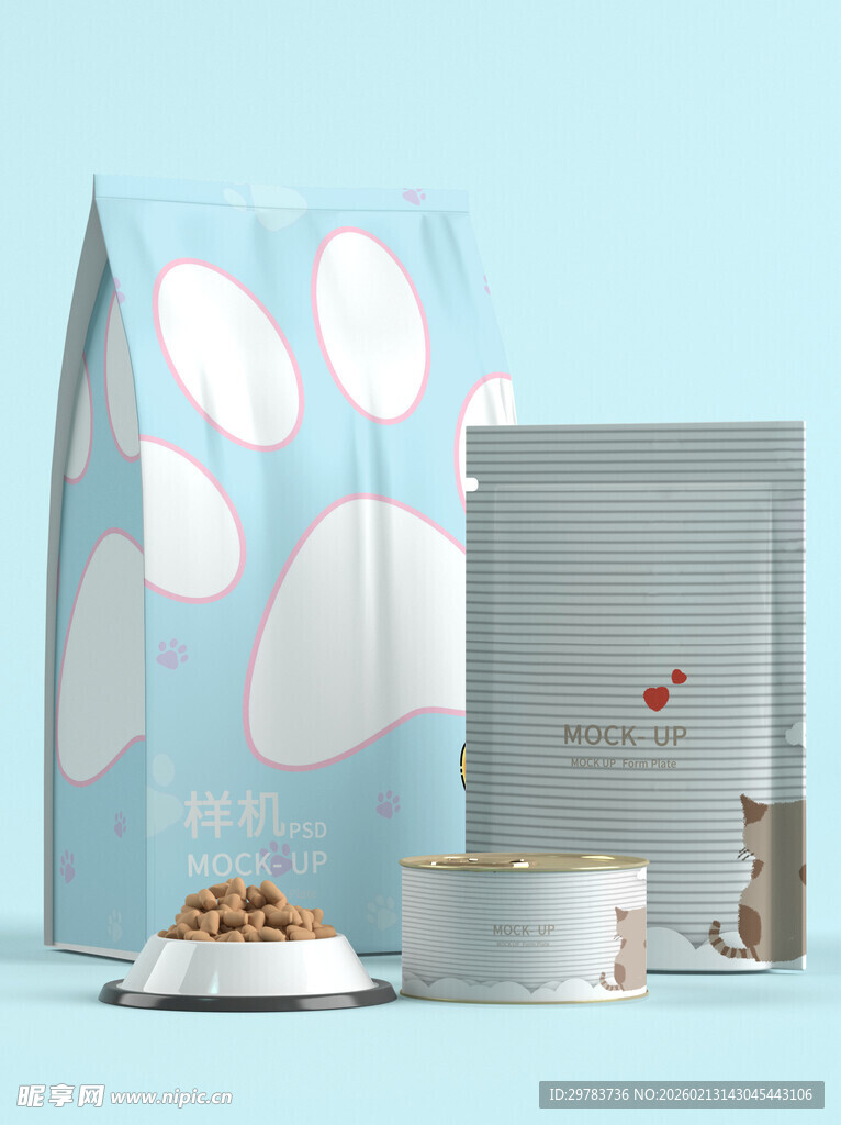 宠物包装样机