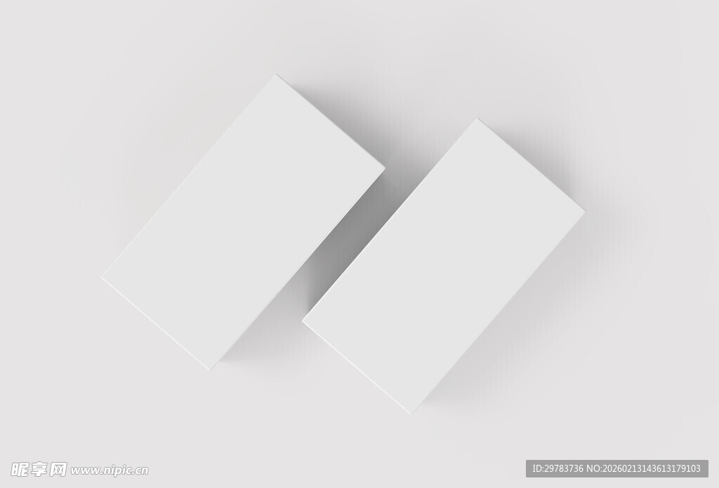 鞋盒样机效果图