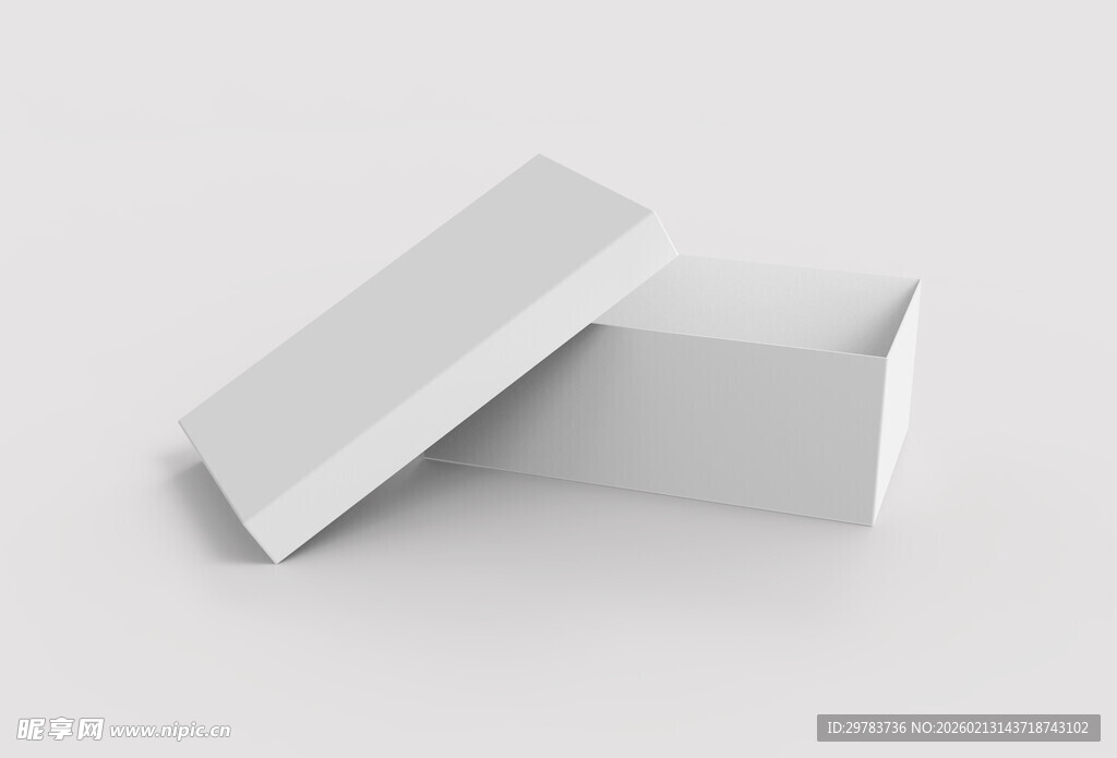 鞋盒样机效果图