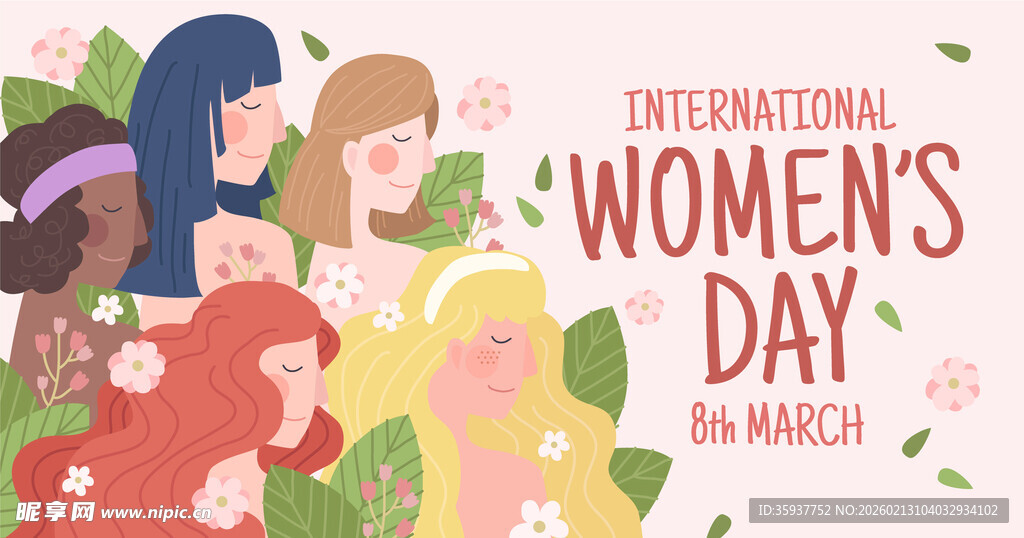 妇女节插画