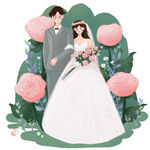 情人节婚礼大尺寸贴纸