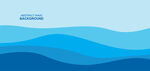 蓝色波浪背景