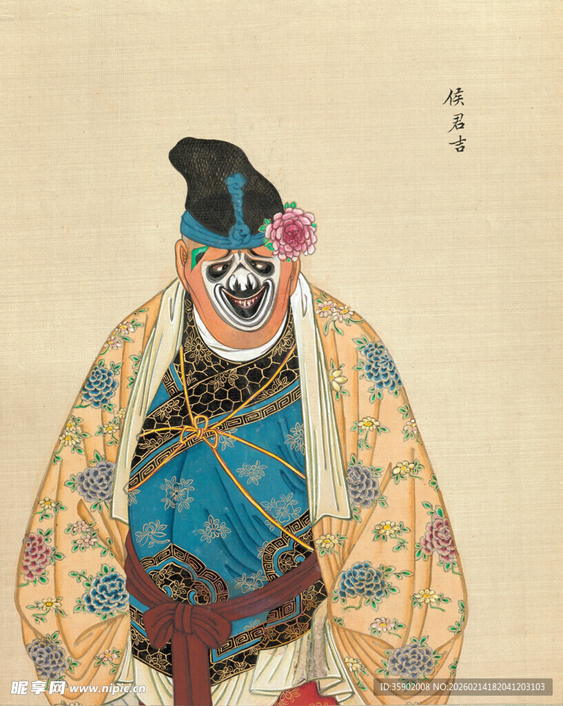 京剧扮相人物形象