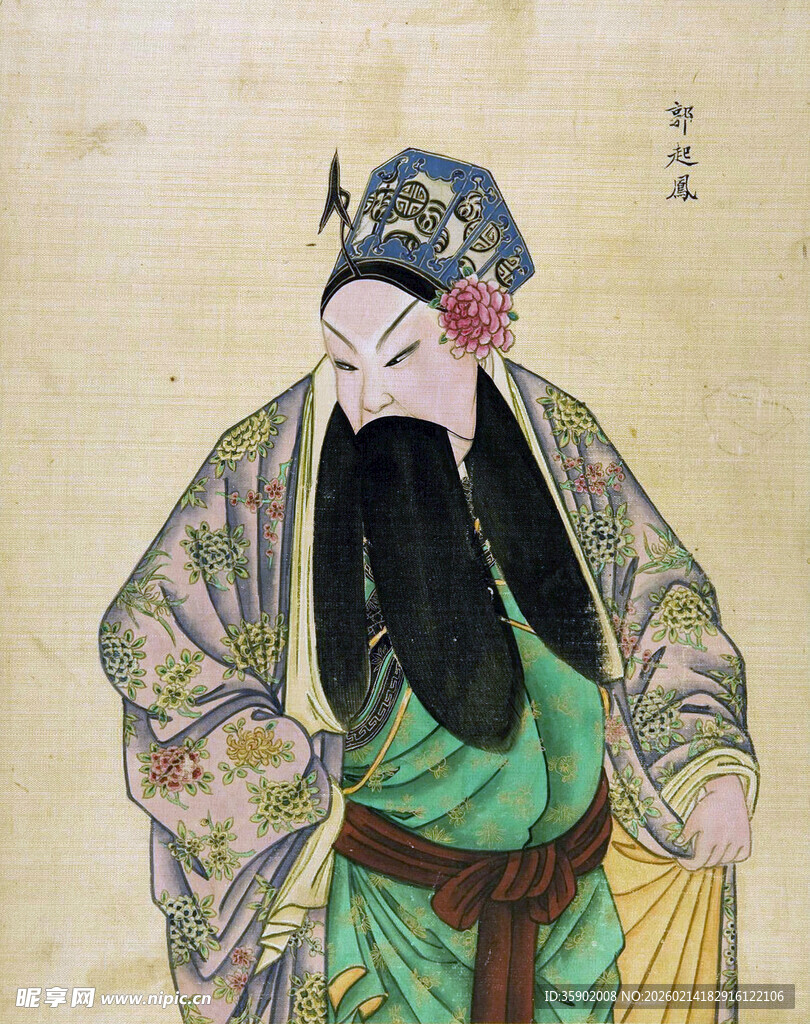 古代扮相人物画像