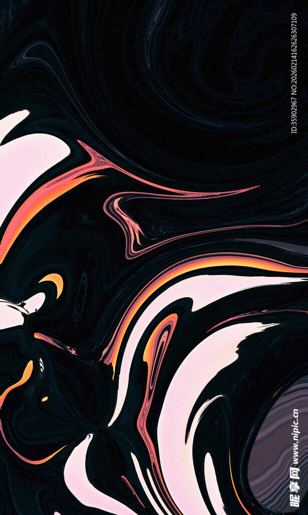 抽象动感线条艺术图案