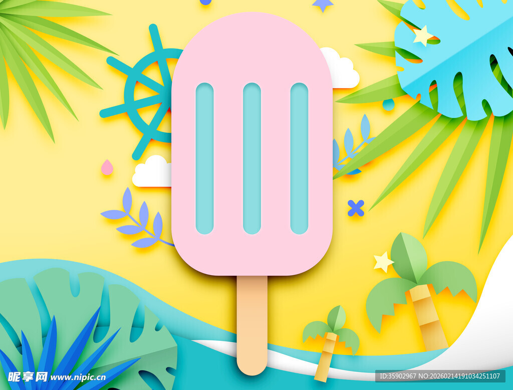 夏日冰棒畅享清凉时刻