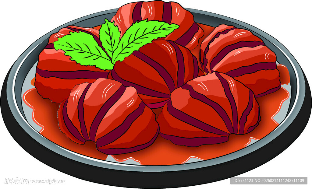 美味糖醋灯笼茄子肉