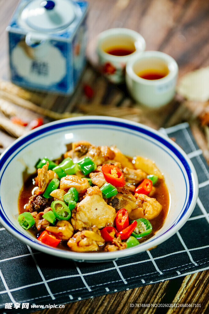 美味家常炒鸡块