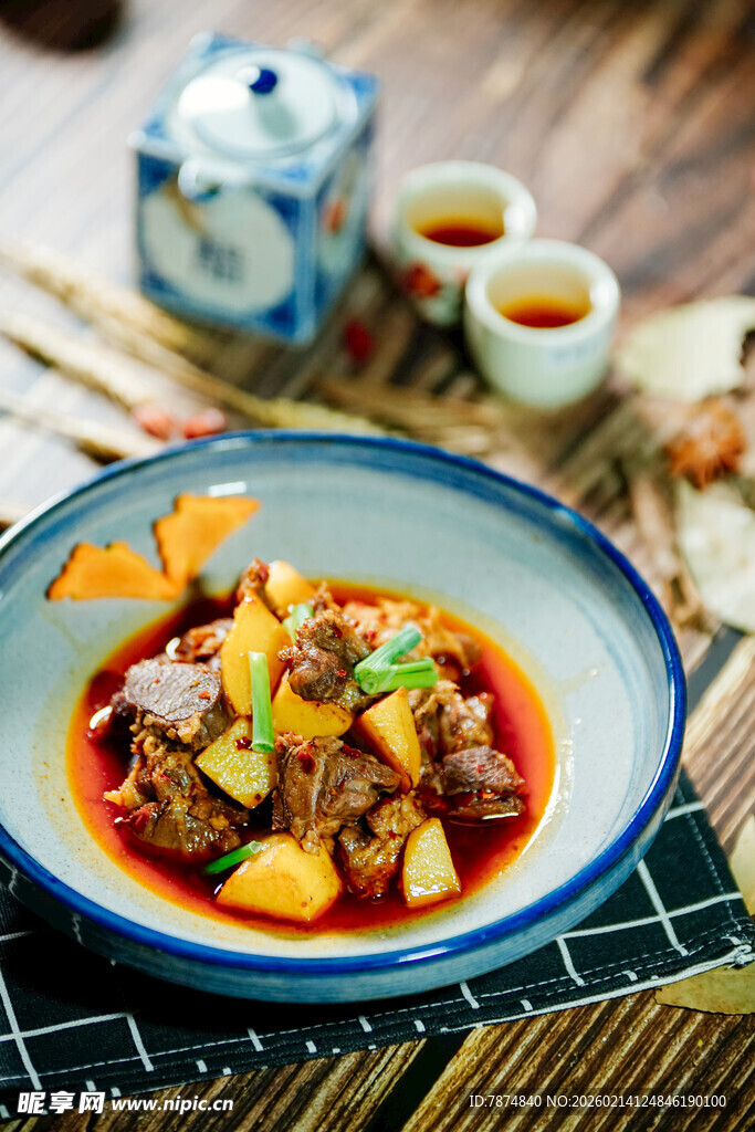 美味红烧牛肉菜肴