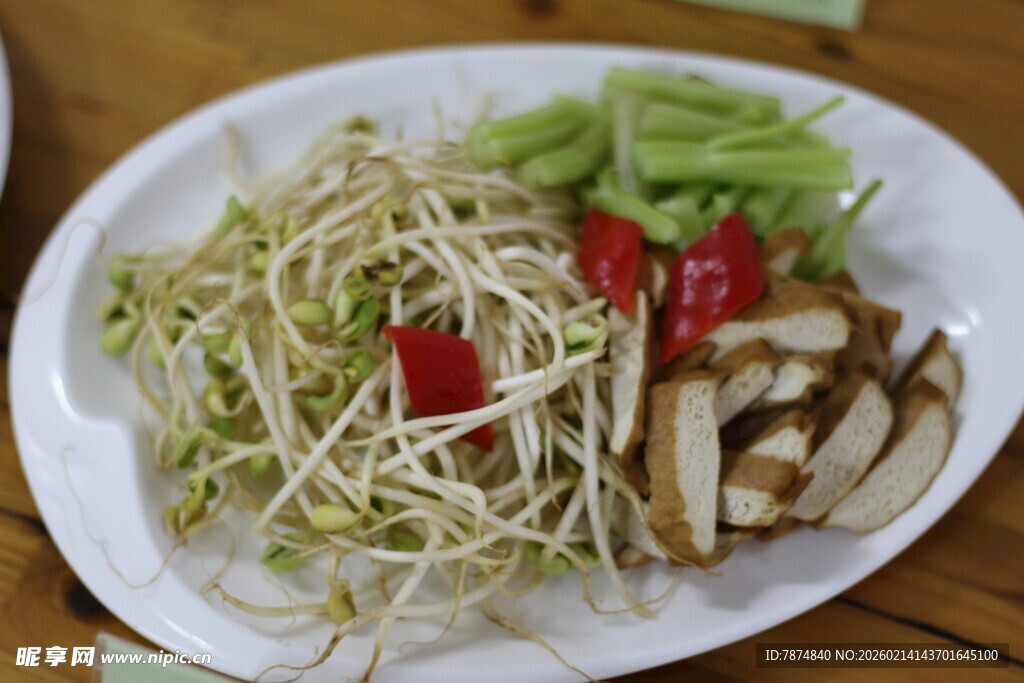 清爽凉拌菜拼盘