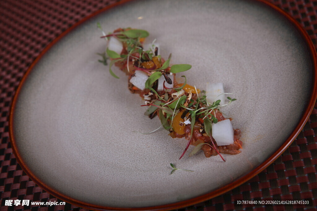 精致创意摆盘美食