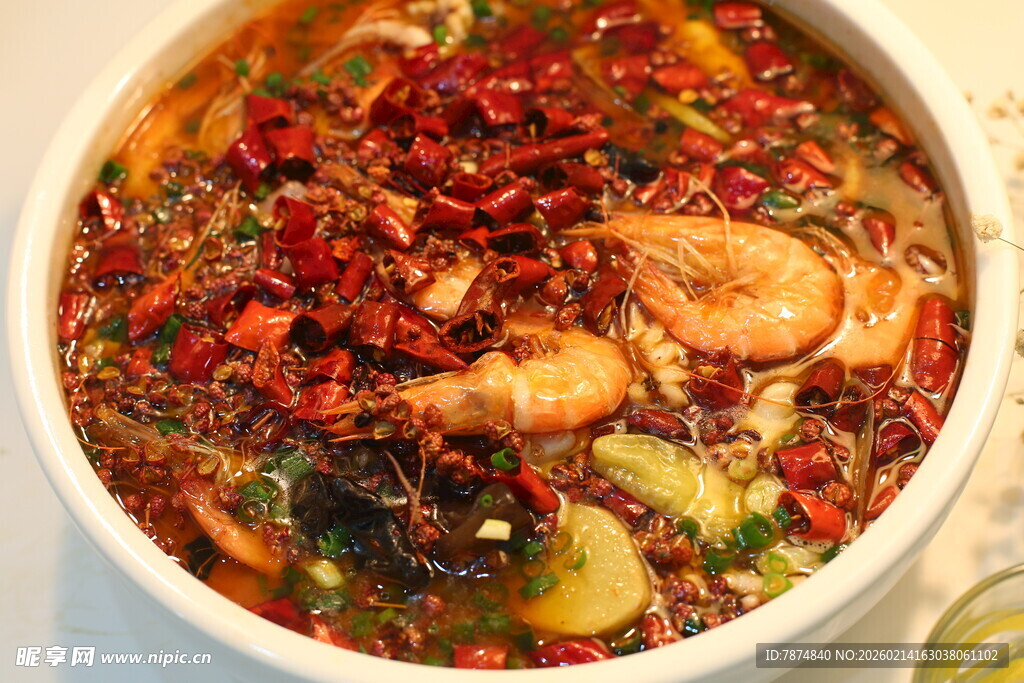 香辣诱人的特色水煮鱼片