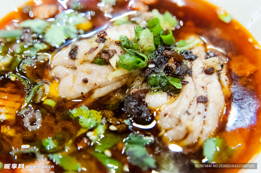 香辣可口的美味水煮鱼