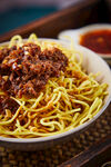 肉酱拌面