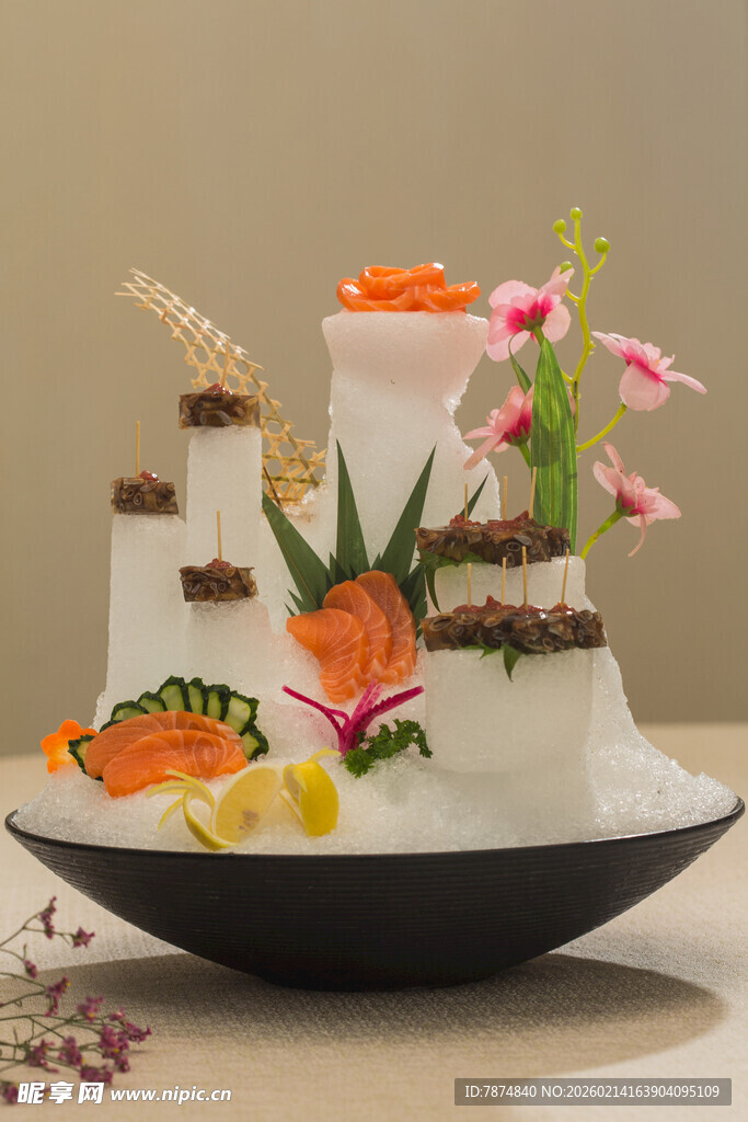 创意蔬果雕刻艺术造型