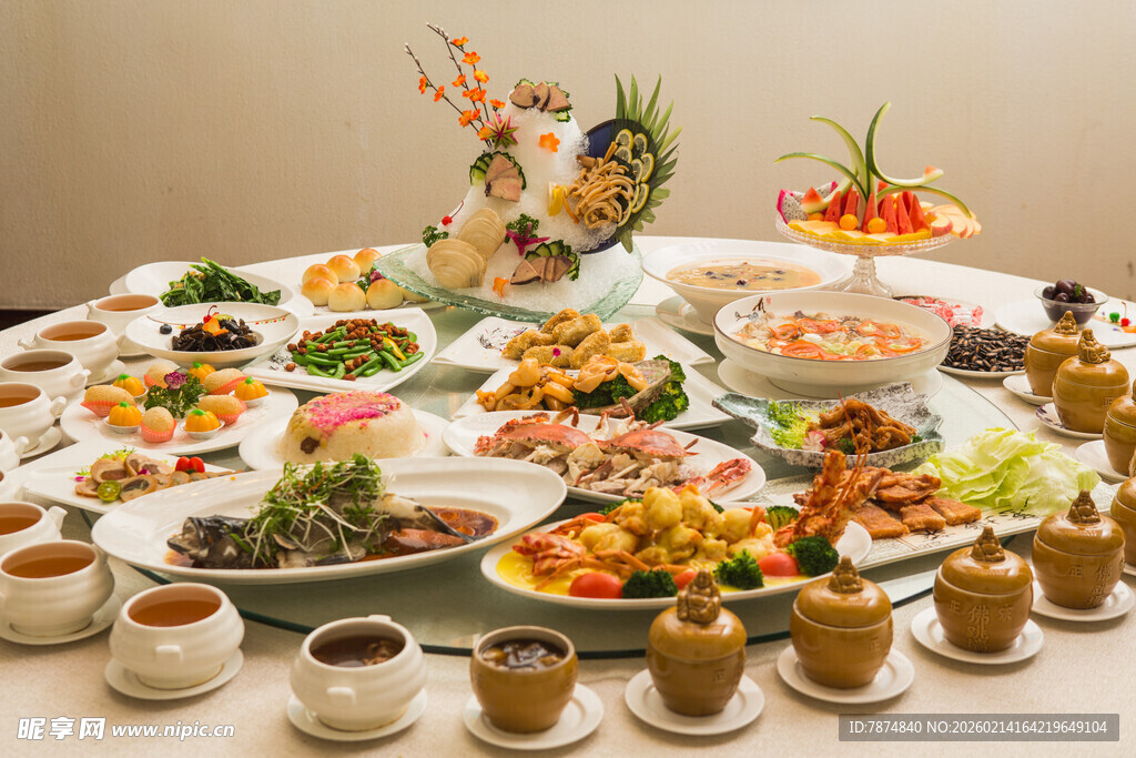 丰盛中式宴席美食大赏