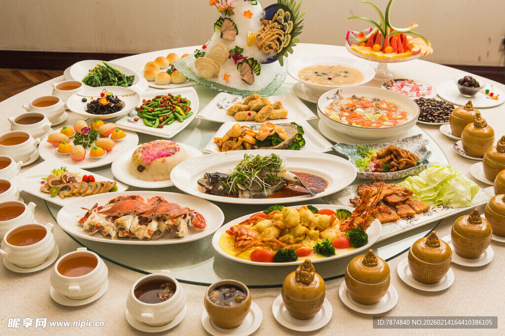 丰盛中式宴席美食大赏