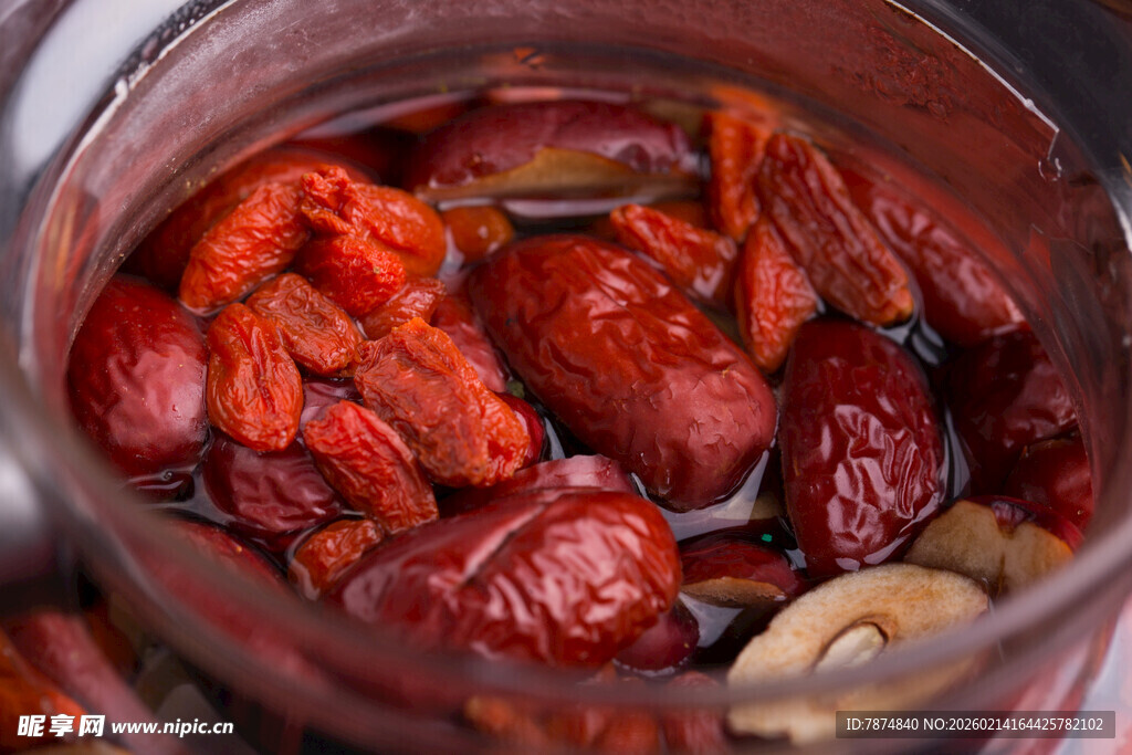 红枣枸杞养生茶