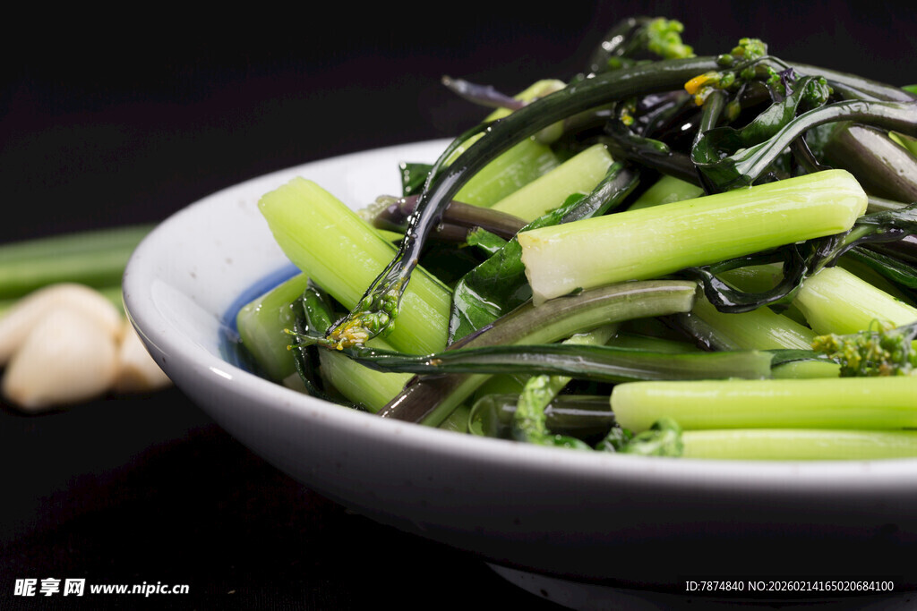 清炒空心菜