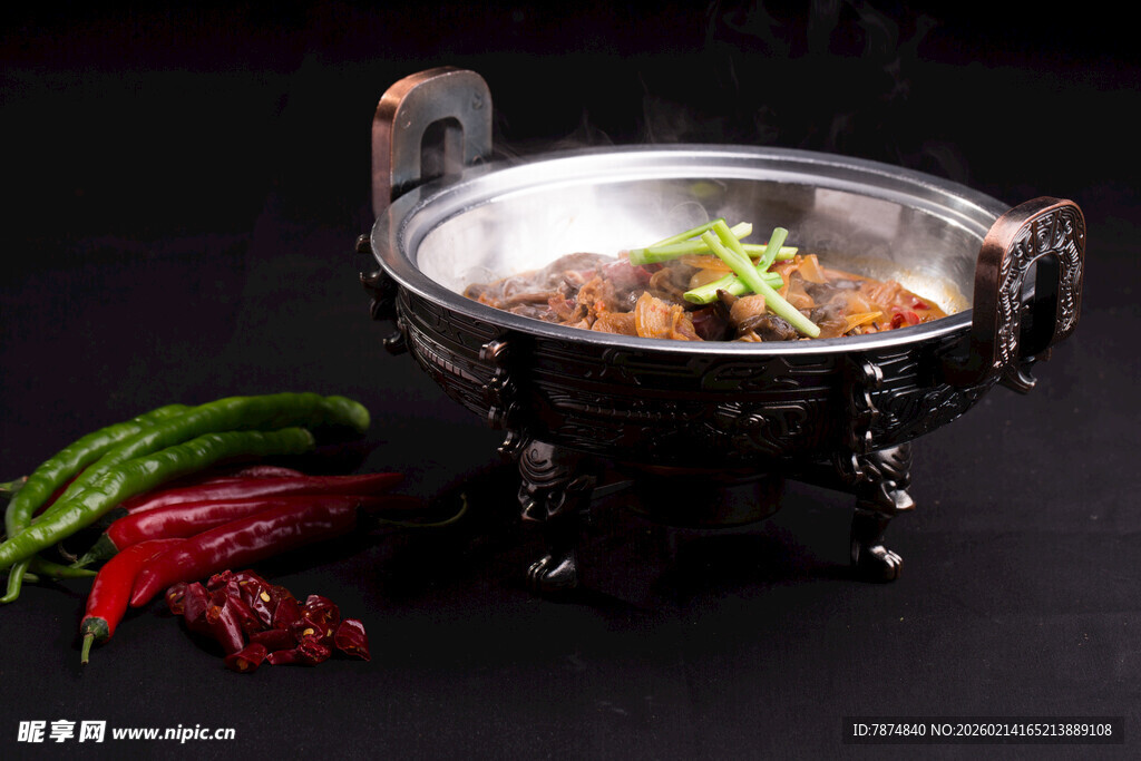美味干锅菜 搭配双椒