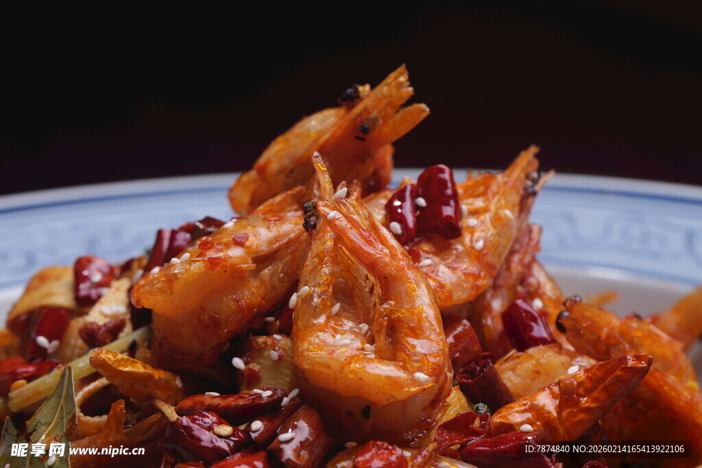 香辣美味爆炒鲜虾