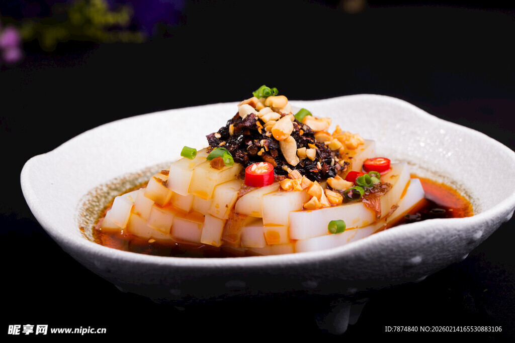 美味凉拌海蜇头