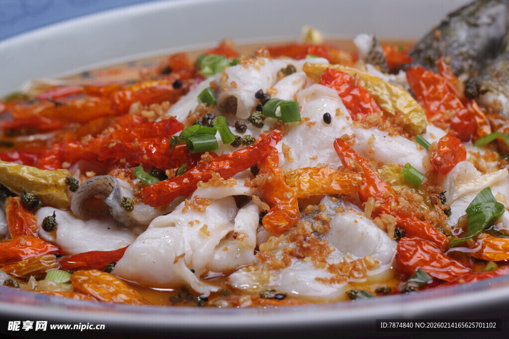 香辣可口的特色水煮鱼