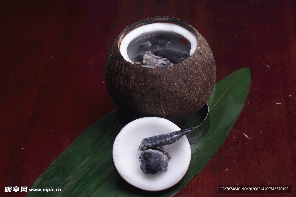 椰青配勺 清新美味开启