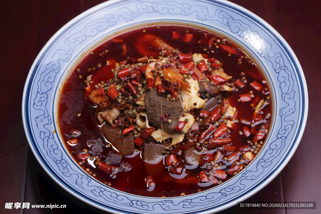 美味麻辣水煮肉片