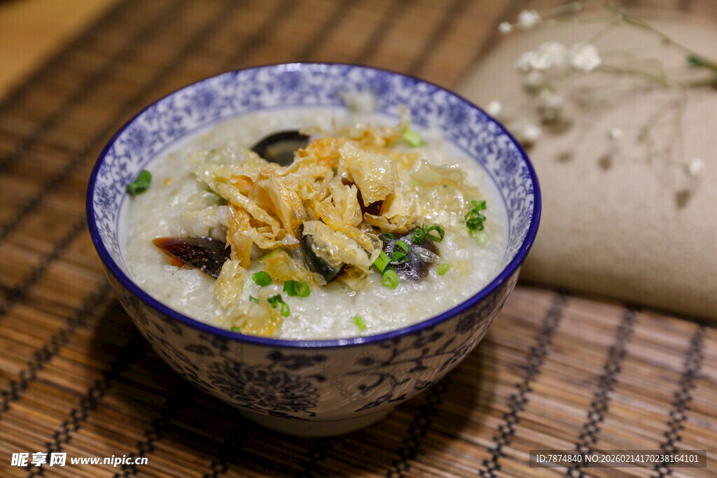 美味营养的特色坚果粥