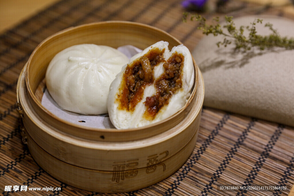 美味小笼包 馅料超诱人