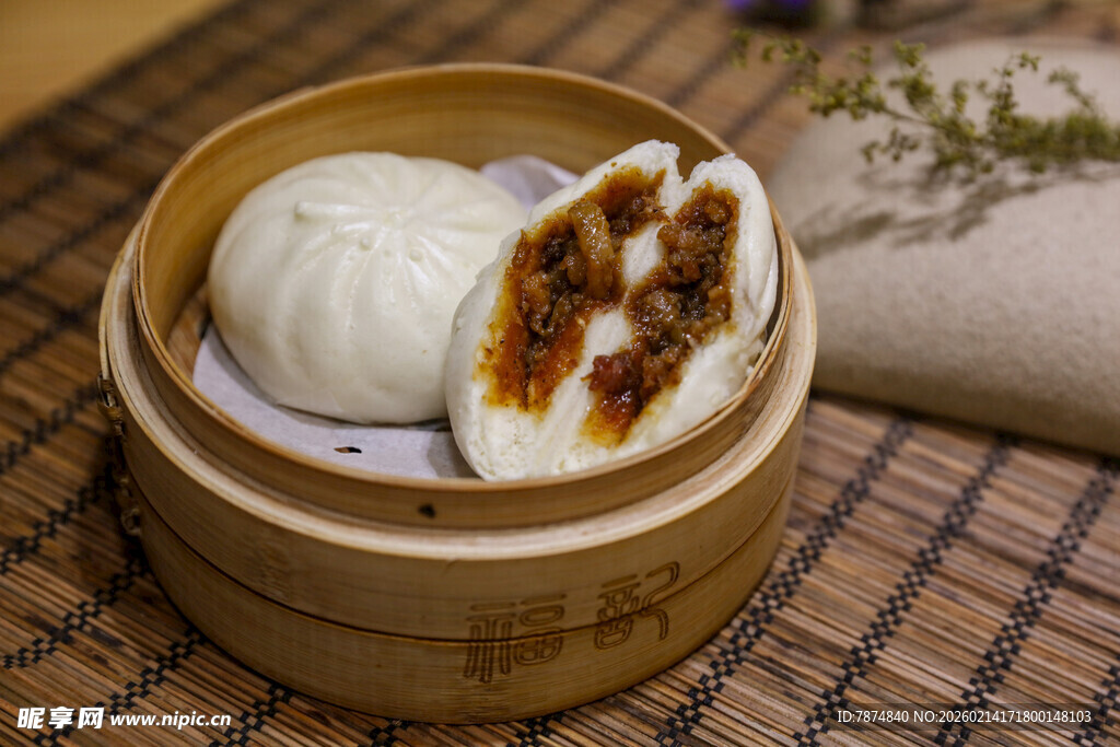 美味小笼包 馅料诱人香