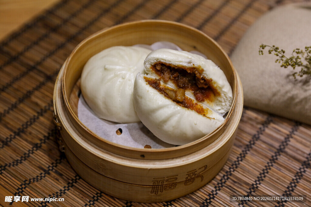 美味肉馅包子