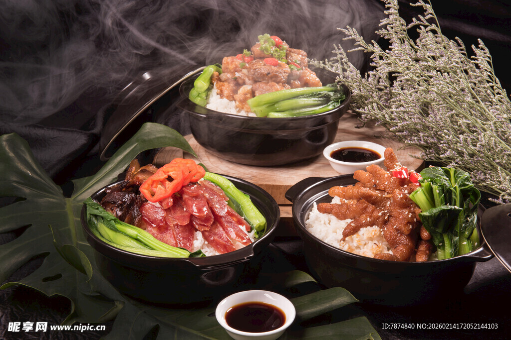 美味日式盖饭组合